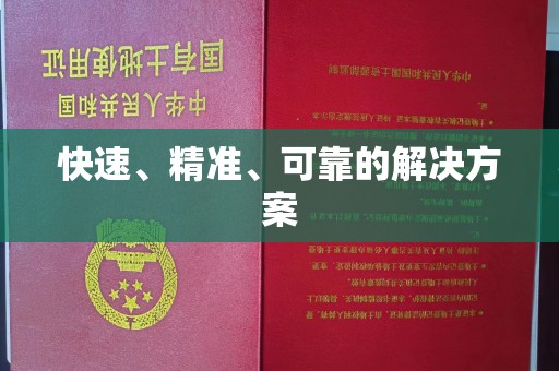 庄浪快速、精准、可靠的解决方案