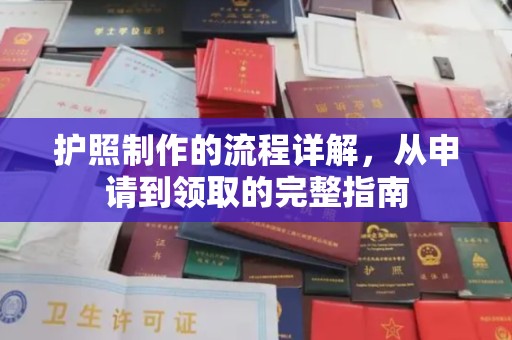 庄浪护照制作的流程详解，从申请到领取的完整指南